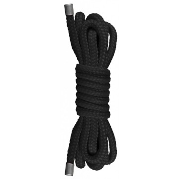 Mini Corde Bondage Rope Noir - 1,5 mètres