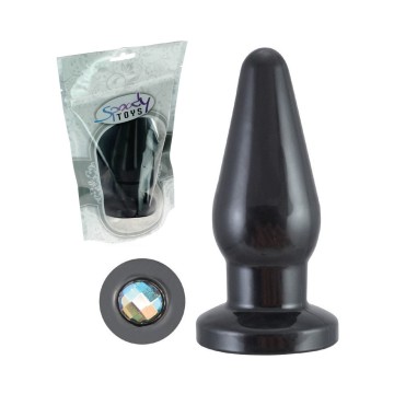 Plug anal noir Diamond Large